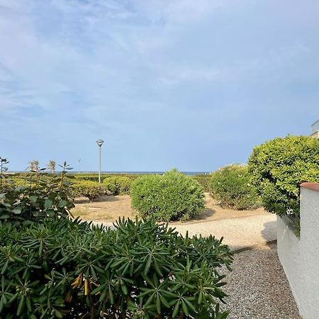 Le Grand Large 3 Pieces En Rez De Jardin, Avec Terrasse Et Acces Direct A La Plage A Pied Le Barcarès Exterior foto